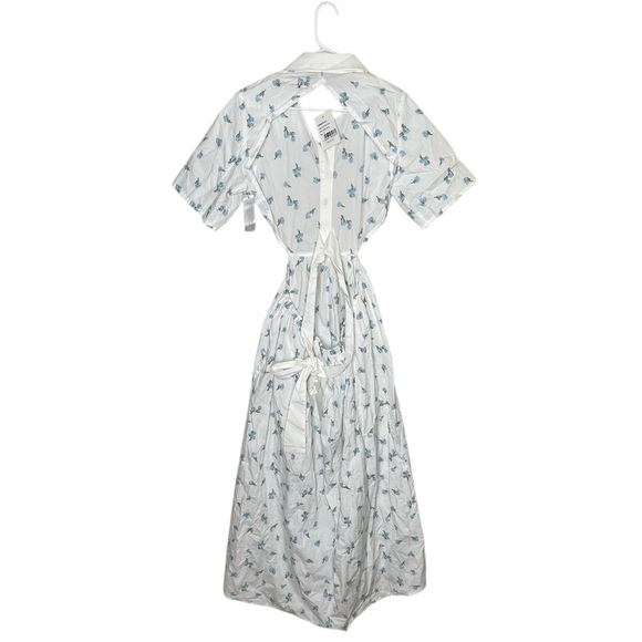 NWT Dream Sister Jane Lapis Shell Shirt Dress Women's Size Large Brilliant White - Picture 6 of 12